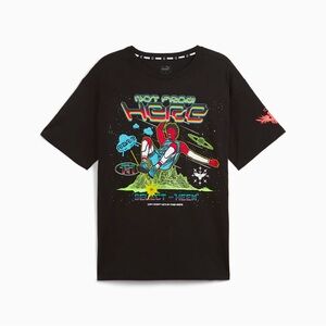 PUMA x LAMELO BALL Mens Large Shirt Short Sleeve Basketball Graphic Tee 1Love